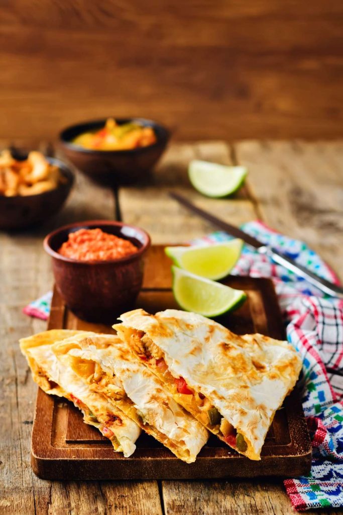 BBQ Chicken Quesadilla