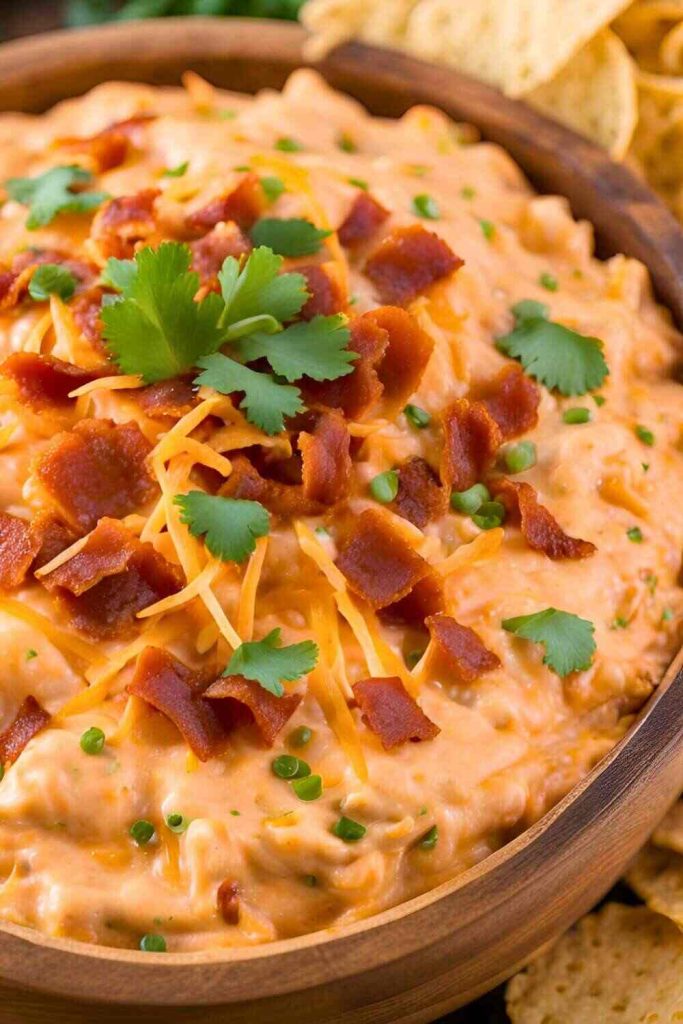 Bacon Buffalo Chicken Dip