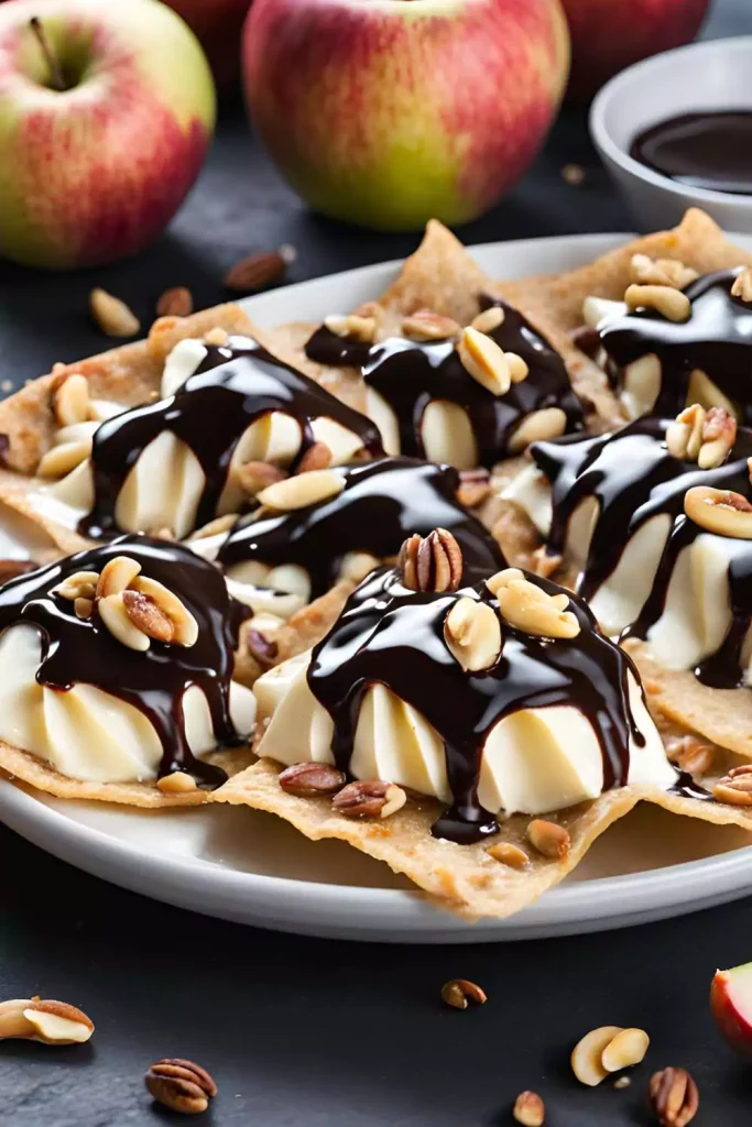 Baked Apple Nachos