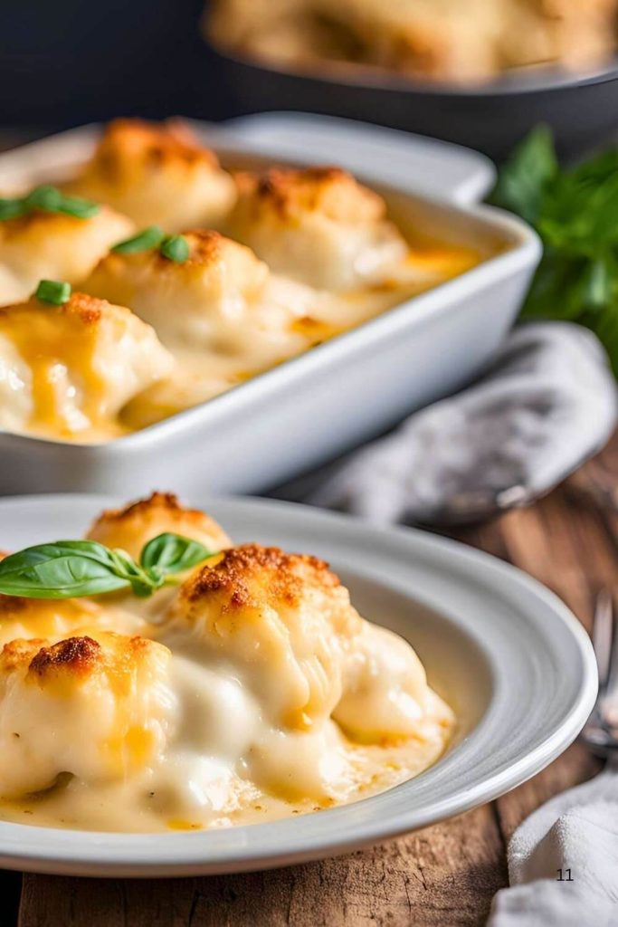 Baked Cheesy Chicken Gnocchi