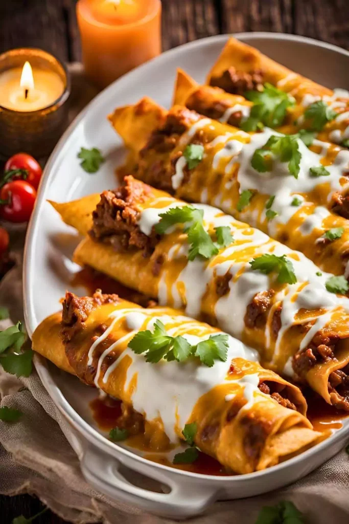 Beef Enchiladas