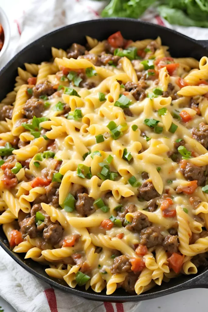 Beefy Mac and Cheese