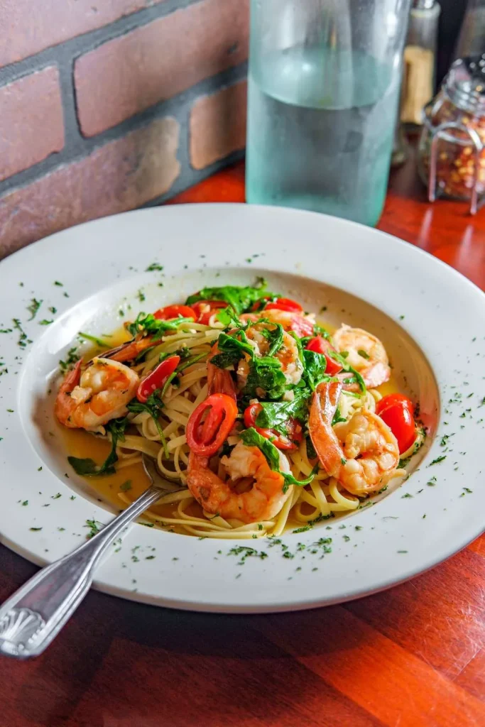 Butter Garlic Prawn & Fish Noodles