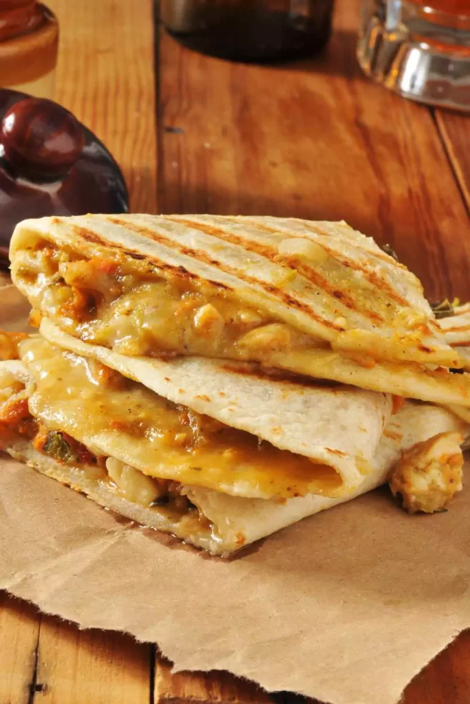 Cheesy Chicken Quesadillas
