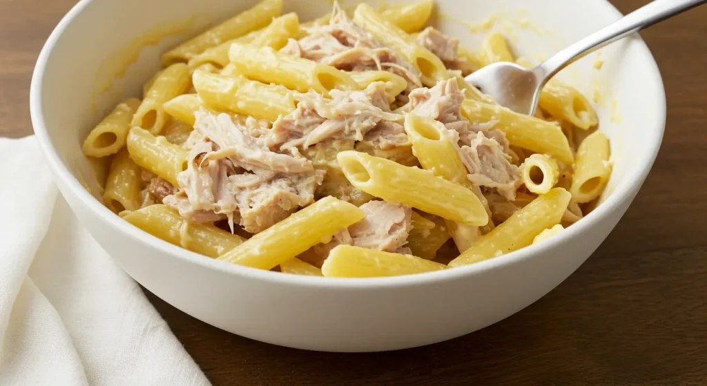 Cheesy Turkey Pasta