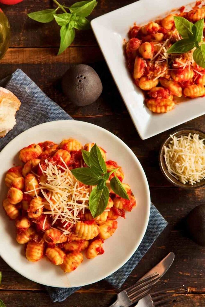 Chicken Gnocchi in Tomato Basil Sauce