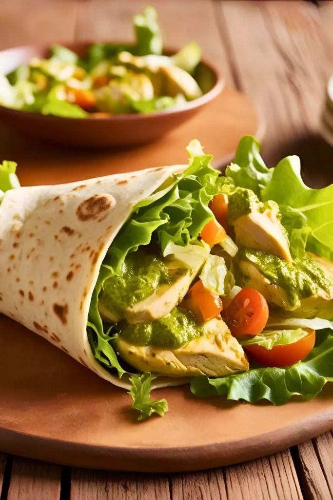 Chicken Pesto Wrap