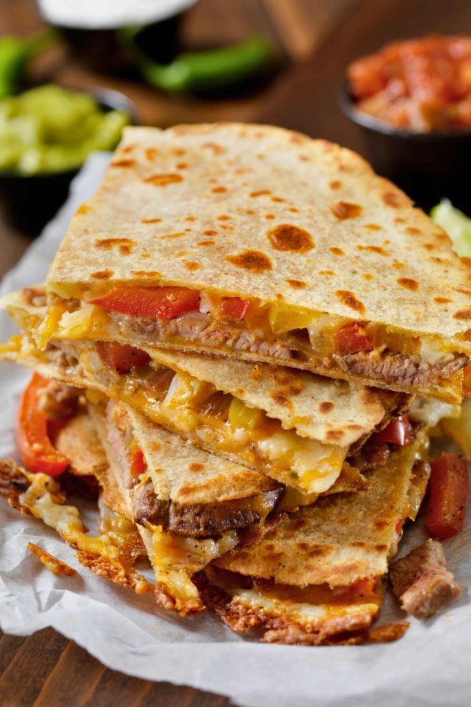 Chicken Taco Quesadillas