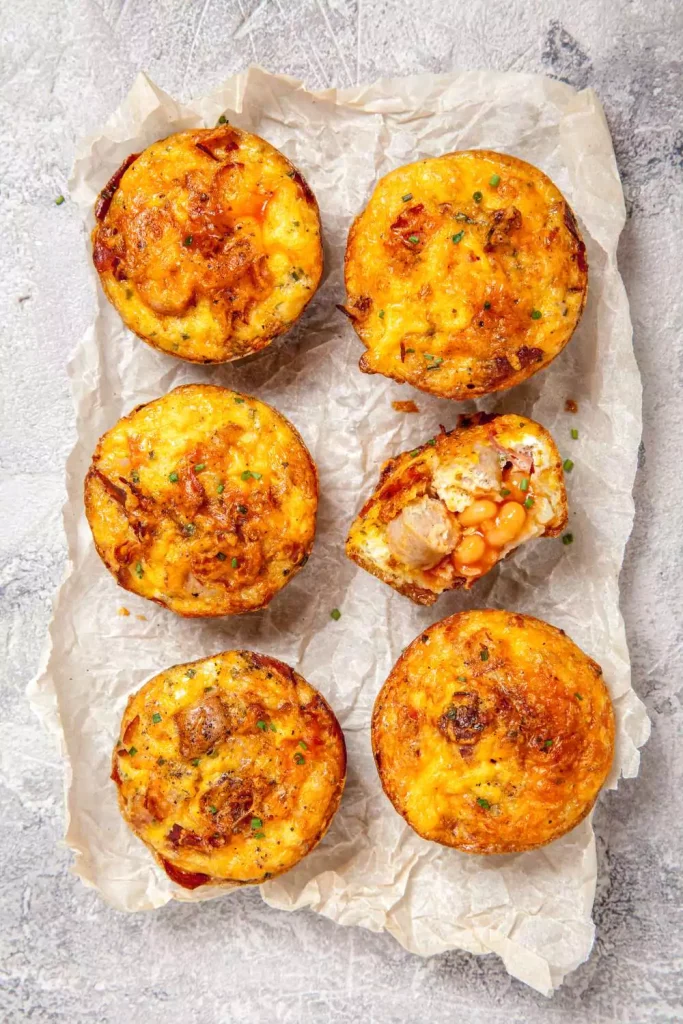 Chicken and Cheese Muffins