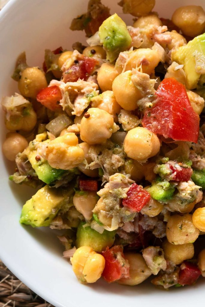 Chickpea Tuna Salad