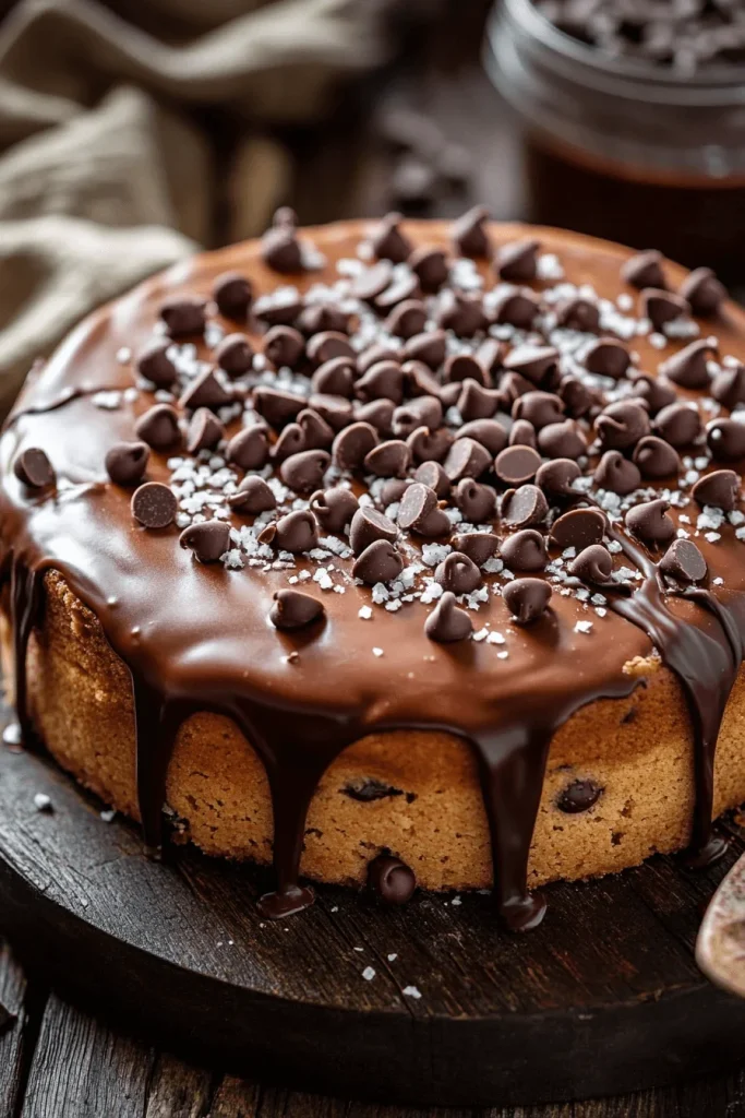 Chocolate Chip Cookie Cake