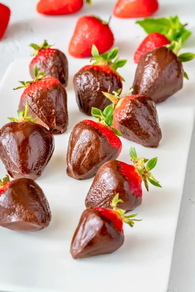 Chocolate-Dipped Strawberries