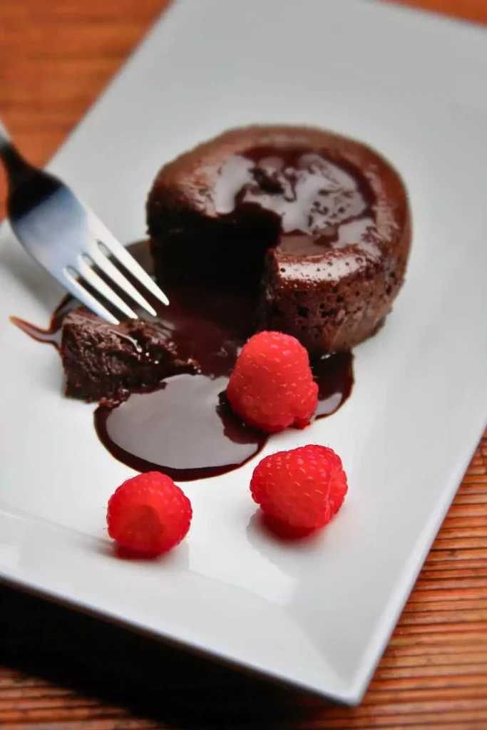 Chocolate Lava Cake for Dessert