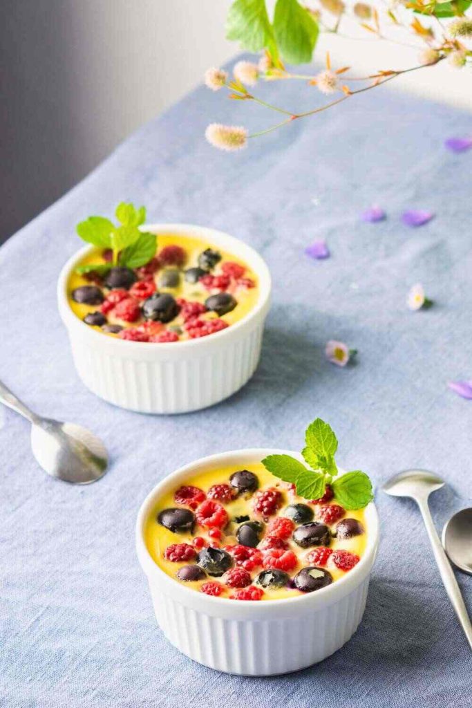 Clafoutis (Chilled & Made with Berries Instead of Cherries)