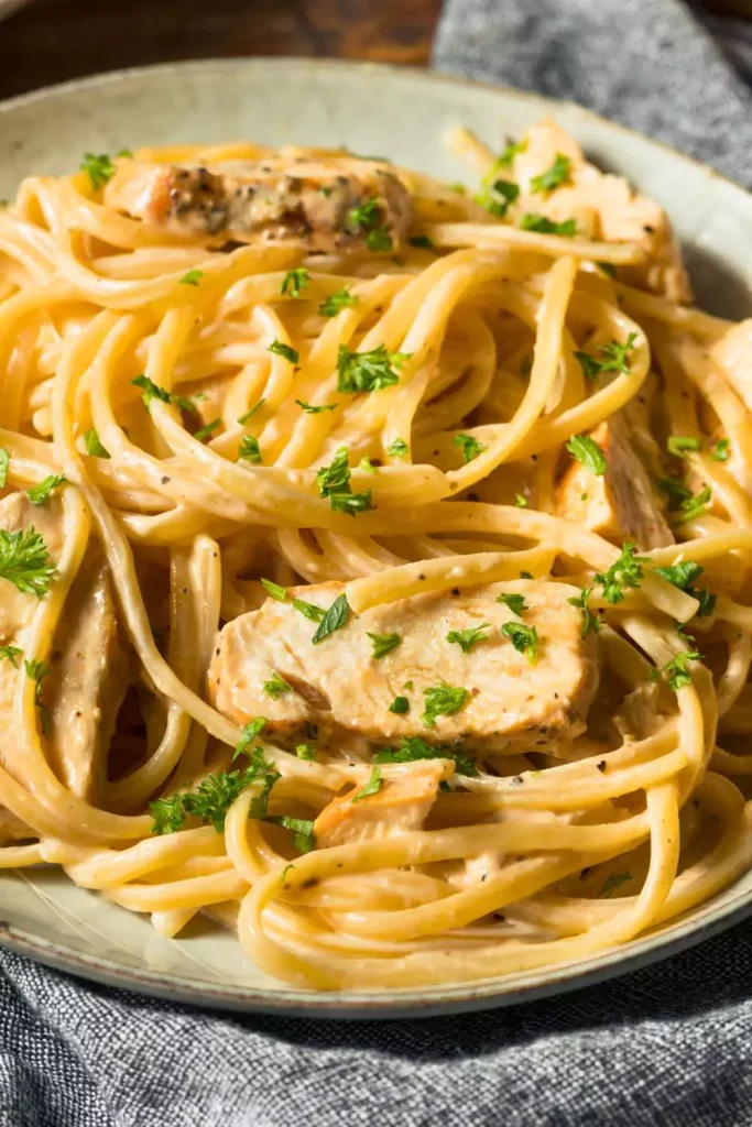 Classic Chicken Broccoli Alfredo Pasta