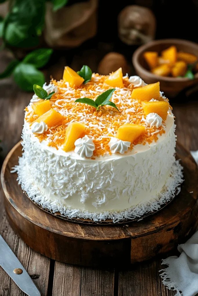 Coconut Cream Cake