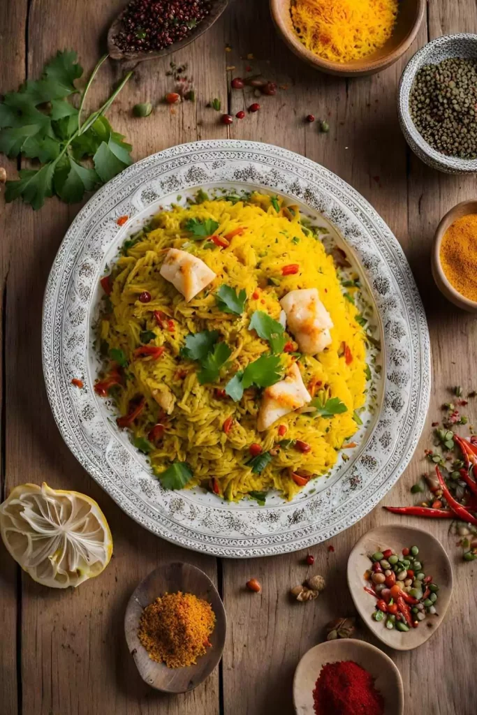 Cod Fish Pulao