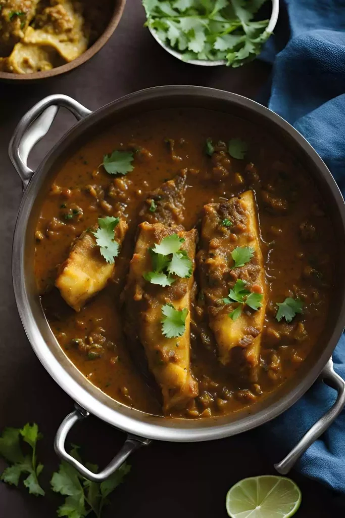 Cod Fish with South Indian Tamarind Gravy