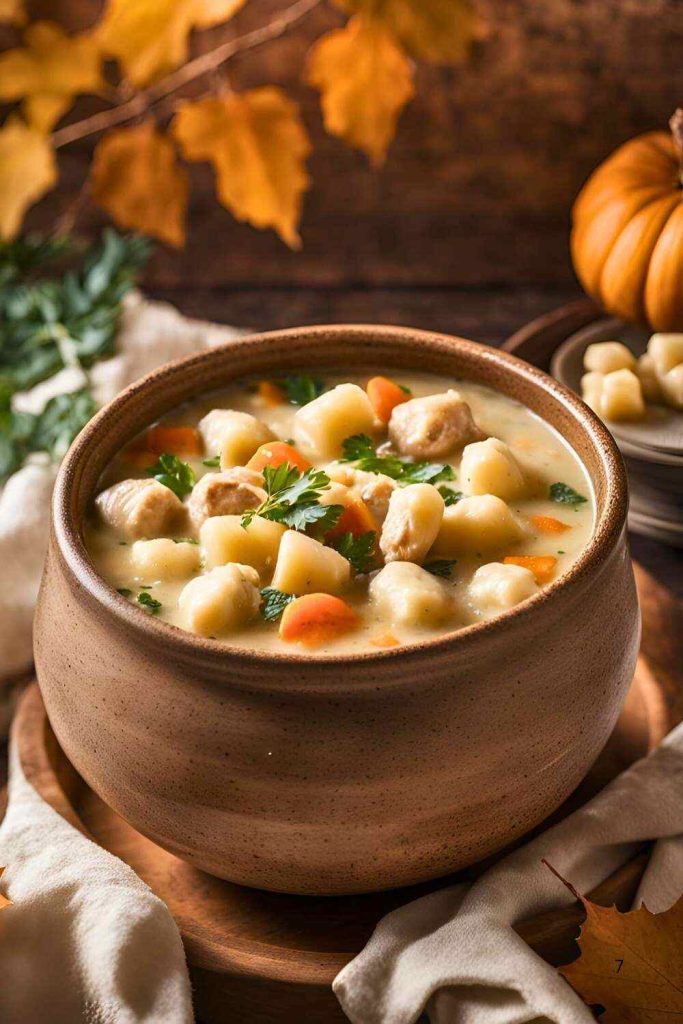 Crockpot Chicken Gnocchi Soup