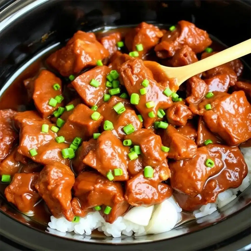 Crockpot Honey Garlic Beef