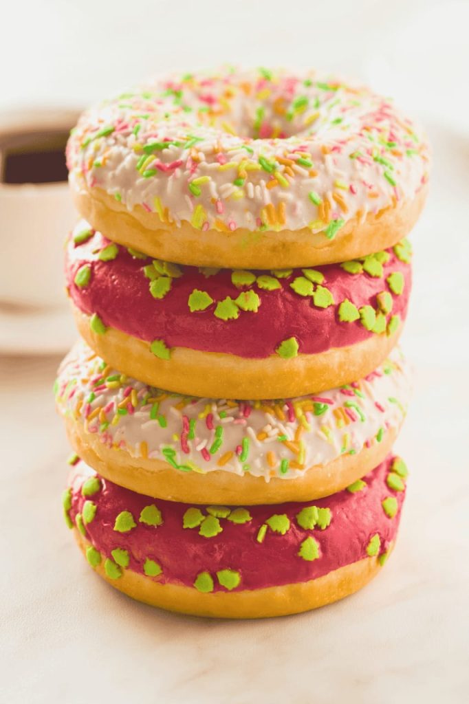 Easter Sprinkle Donuts