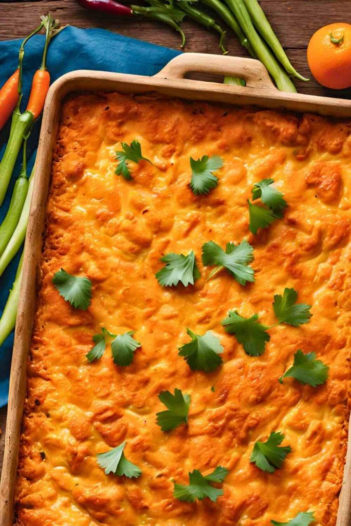 Extra Crispy Baked Buffalo Chicken Dip