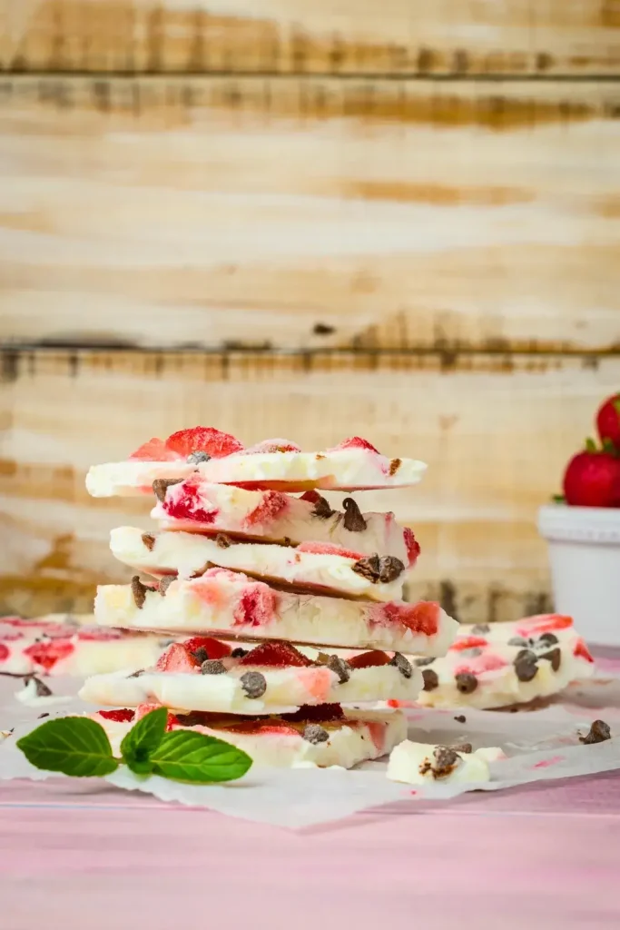 Frozen Yogurt Bark