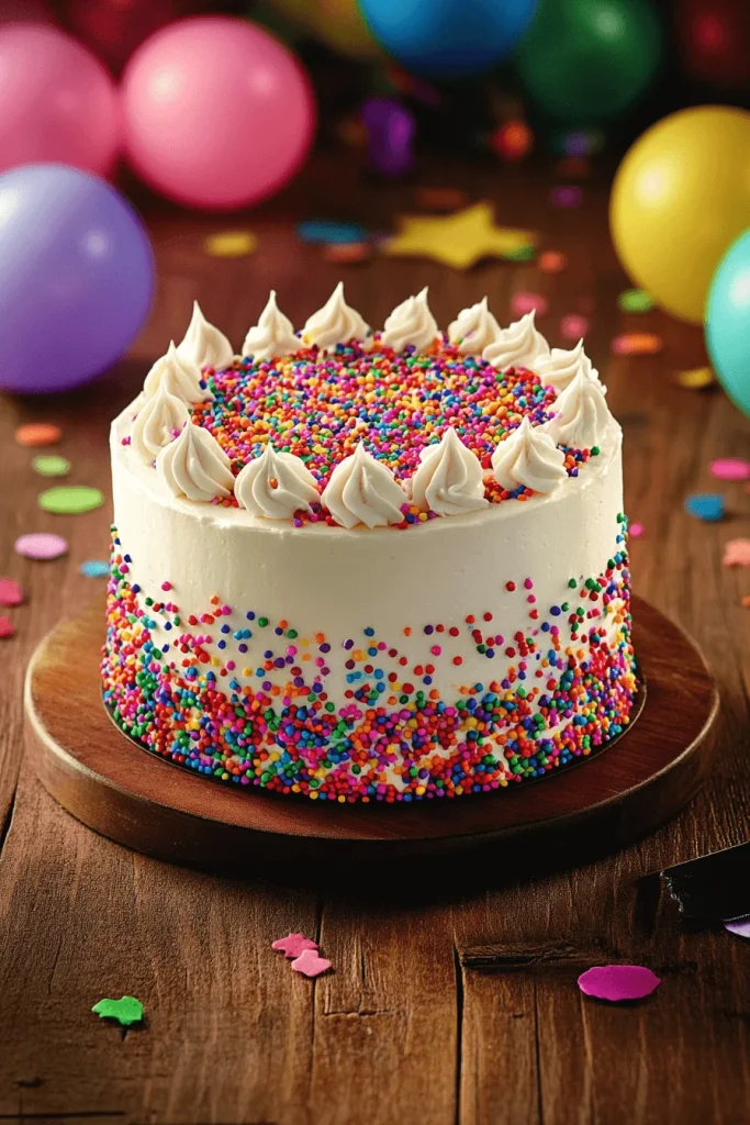 Funfetti Celebration Cake