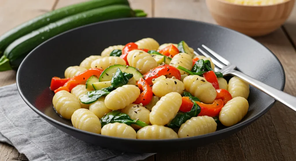 Garden Vegetable Gnocchi