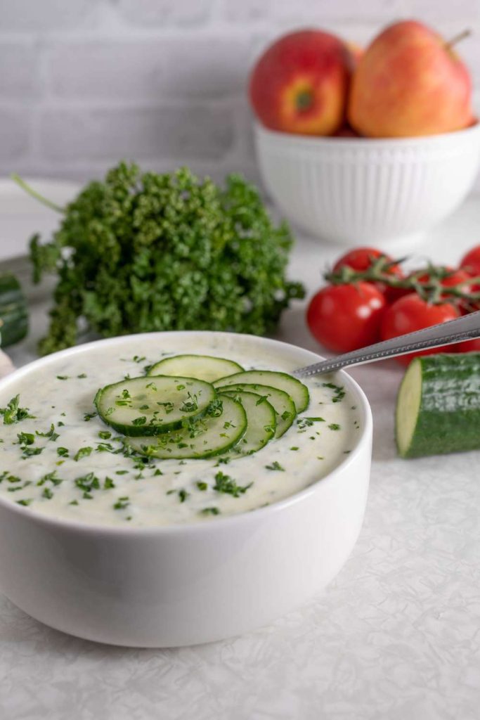 Garlic Cucumber Dip