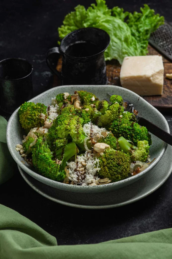 Garlic Parmesan Roasted Broccoli