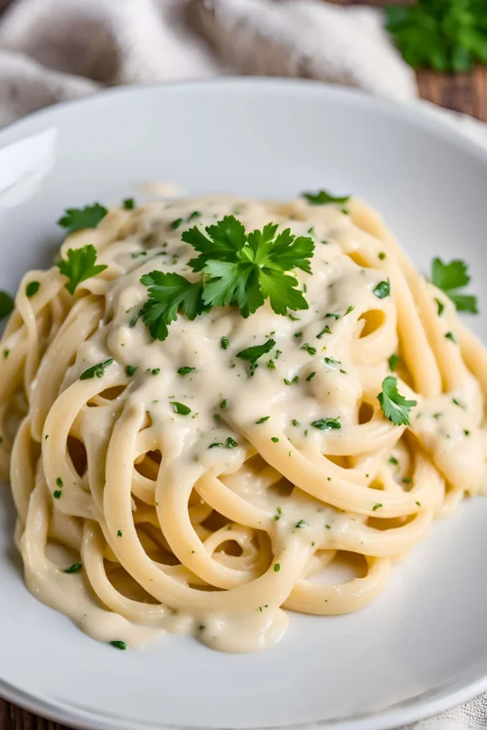 Glu ten-Free Alfredo Pasta