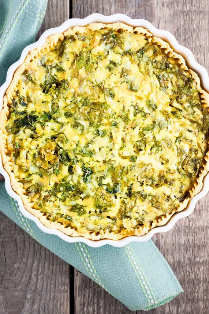 Gluten-Free Quiche with Cauliflower Crust