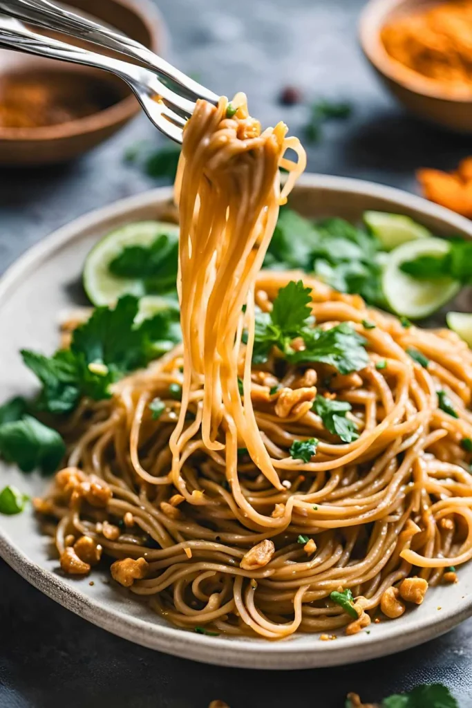 Gluten-Free Thai Peanut Noodles