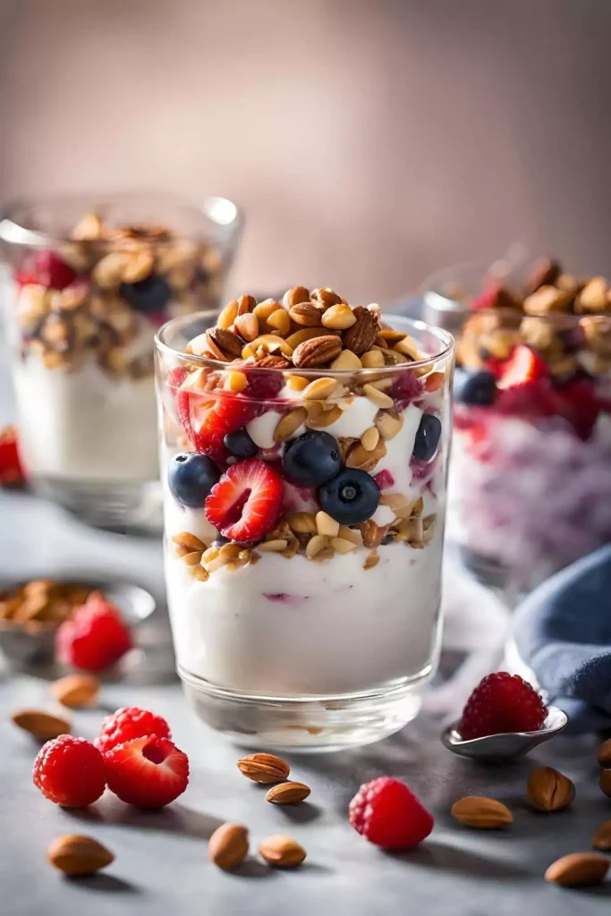 Greek Yogurt Parfait with Nuts