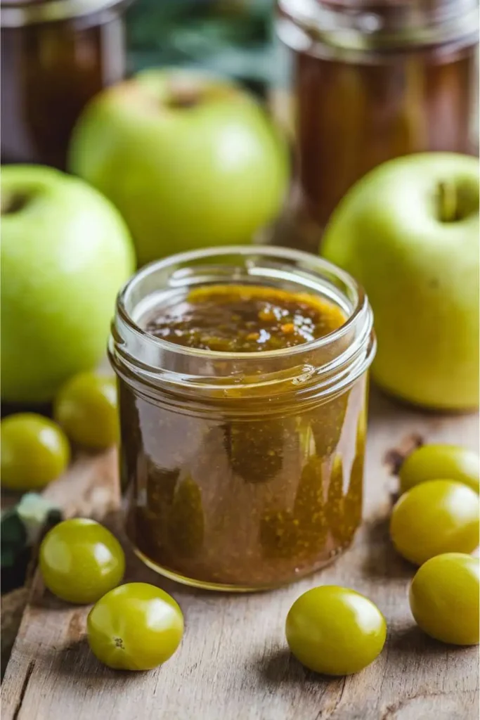 Green-Tomato-&-Apple-Jam