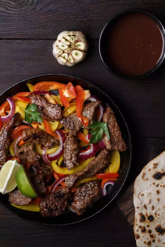 Grilled Avocado & Veggie Fajitas