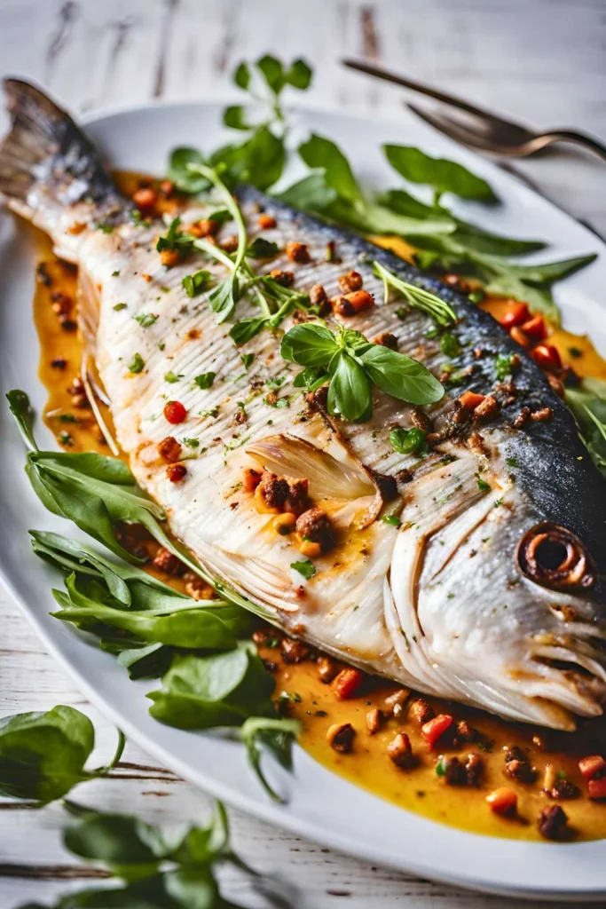 Grilled Bream with Spices