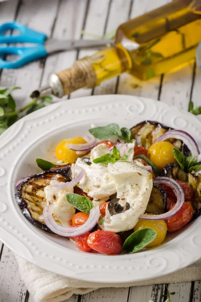 Grilled Eggplant with Herbs