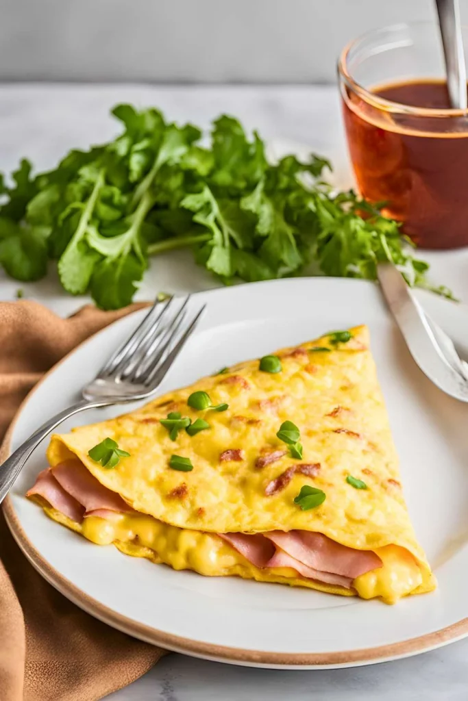 Ham and Cheese Omelette