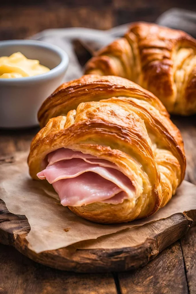 Ham and Swiss Croissant