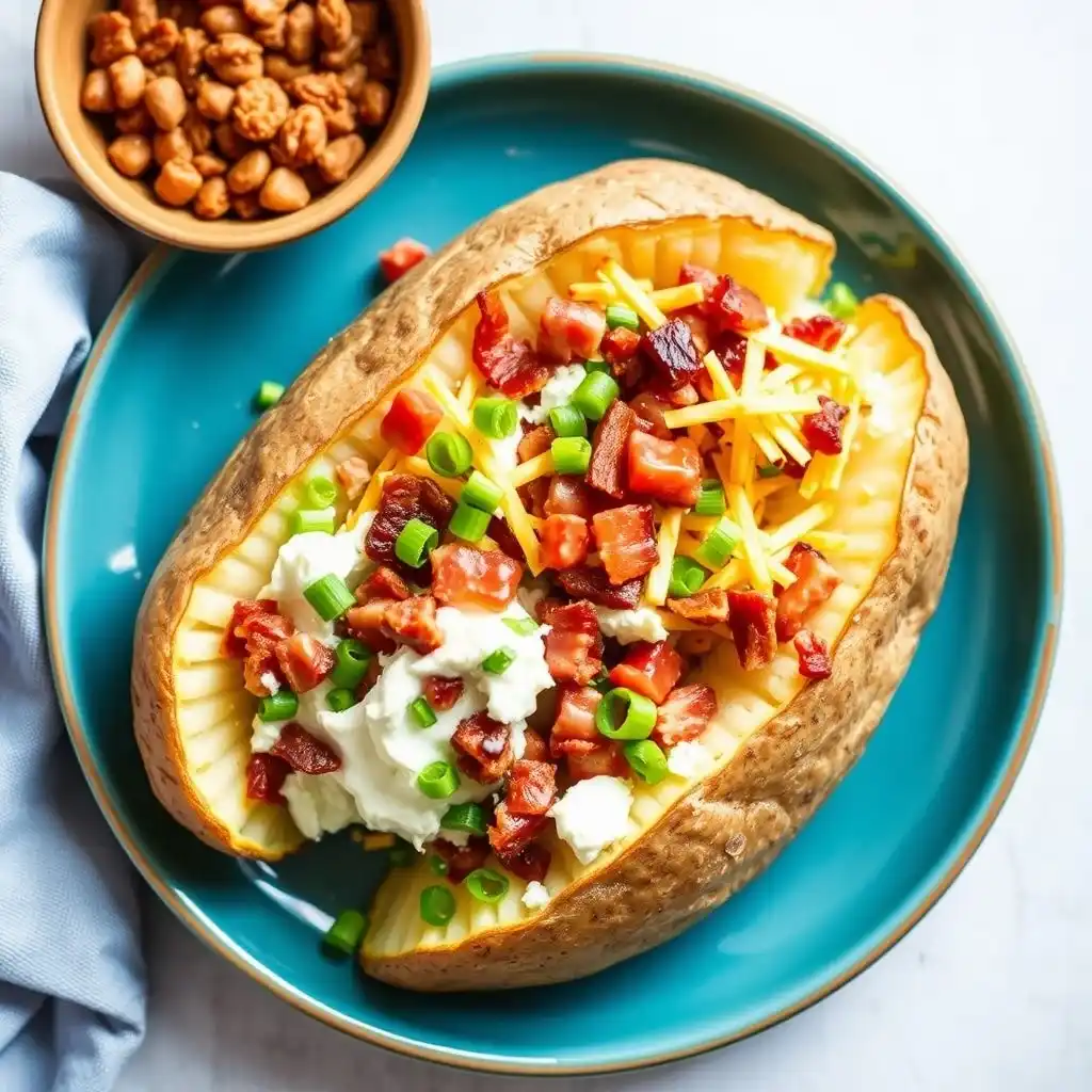 Hearty Baked Potatoes Bar