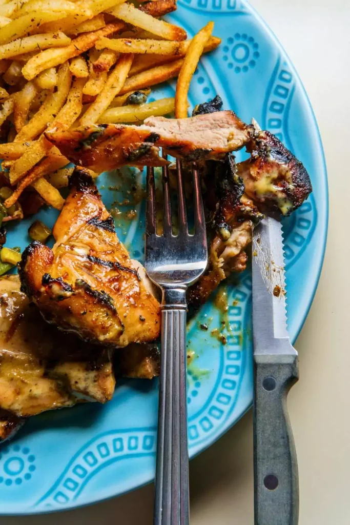 Honey Mustard Chicken and Roasted Potatoes