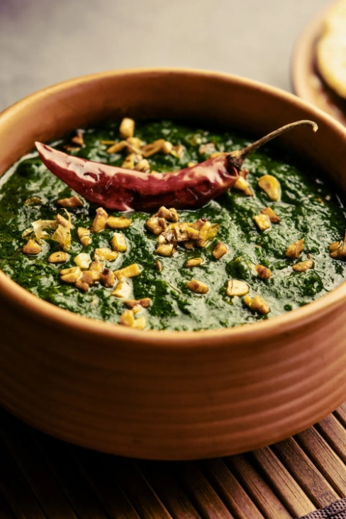 Indian Goat Curry with Spinach