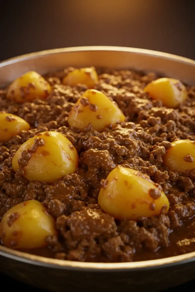 Keema Aloo (Minced Meat with Potatoes)