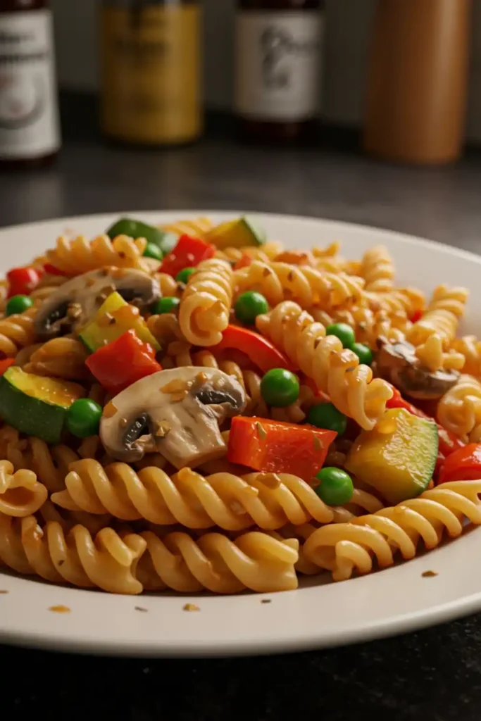 Leftover Vegetable Pasta