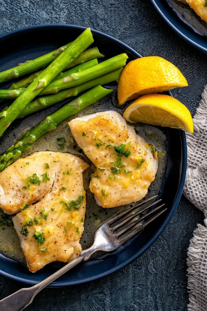 Lemon Butter Pan-Seared Tilapia