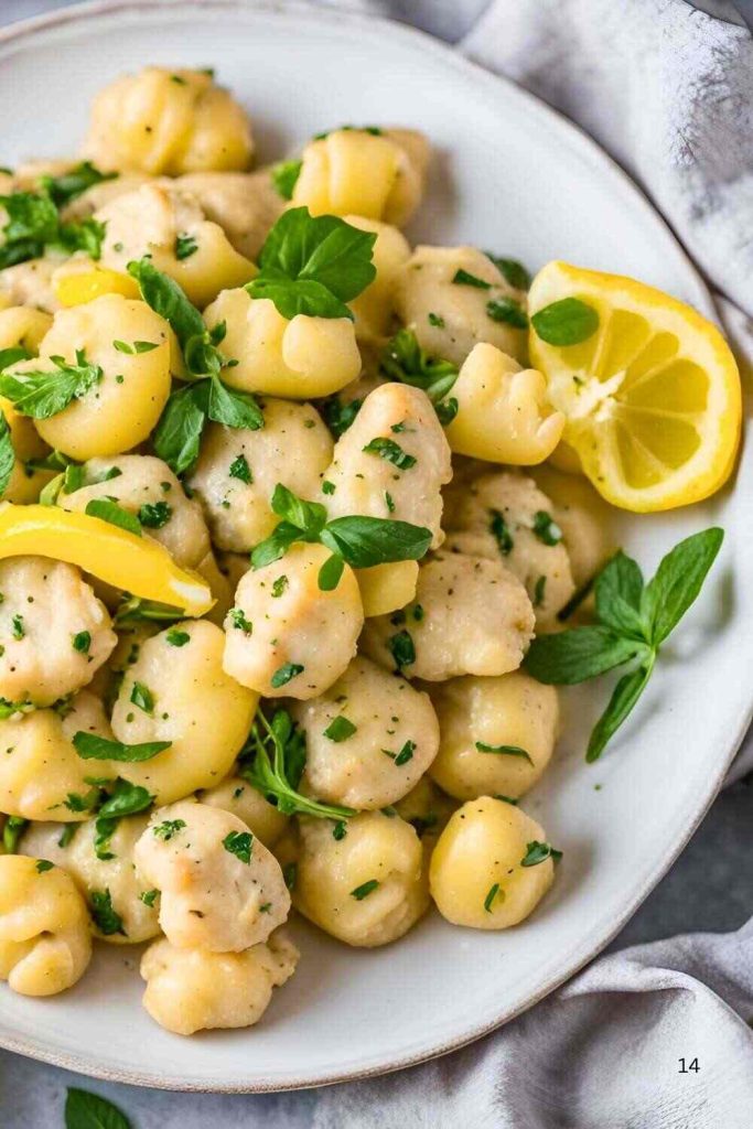 Lemon Herb Chicken Gnocchi