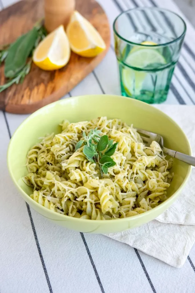 Lemon Herb Turkey Pasta