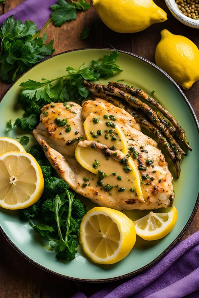 Lemon Pepper & Dijon Mustard Chicken